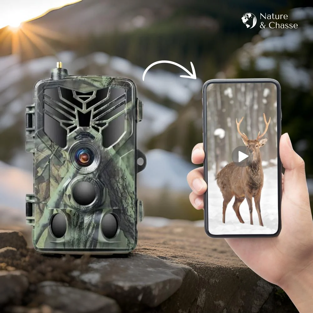 Caméra de Chasse Connectée avec Alerte SMS/MMS - Image 3